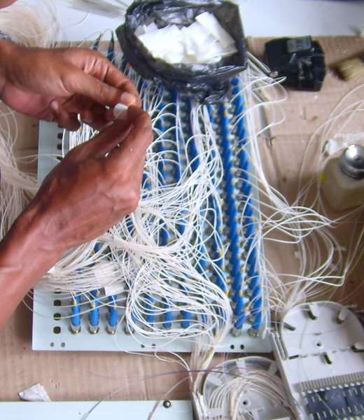 Fiber termination (OTB)