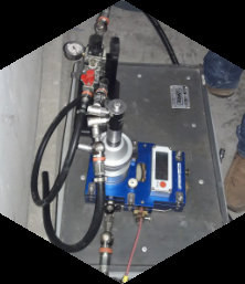 Pressure testing equipment